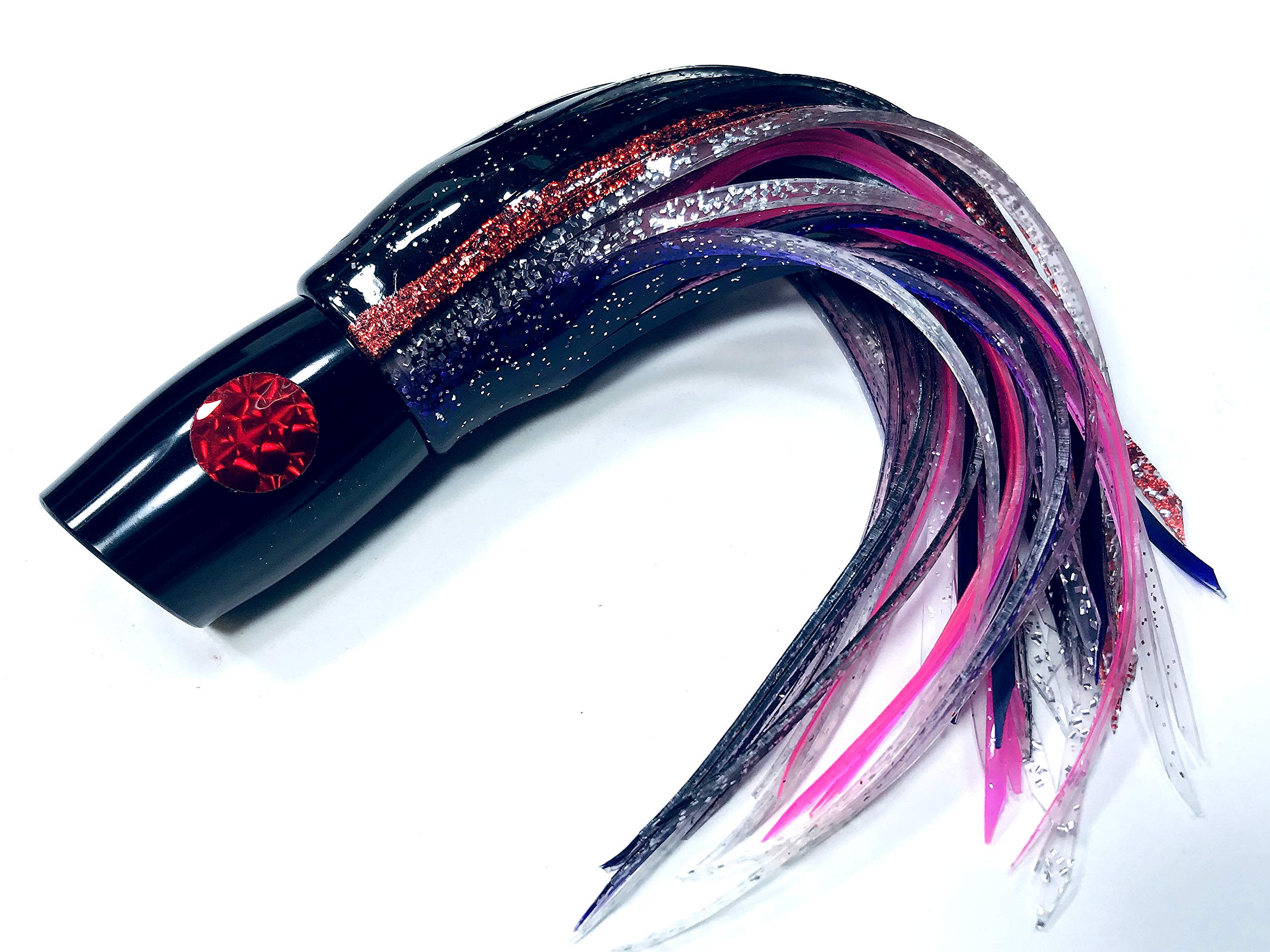 Premium Large Hawaiian Style Kona Plunger Saltwater Fishing Lure - Ideal for Marlin, Tuna, Mahi & Wahoo - Perfect for Deep Sea Fishing & Offshore Angling Adventures
