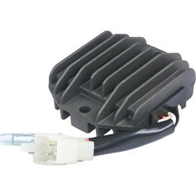 Rick's Motorsport Electrics Hot Shot Rectifier-Regulator for Suzuki Boulevard C90 VL1500 (2005-2009) | High-Performance Voltage Regulator for Motorcycle Electrical System | Perfect for Commuting, Touring & Long Rides