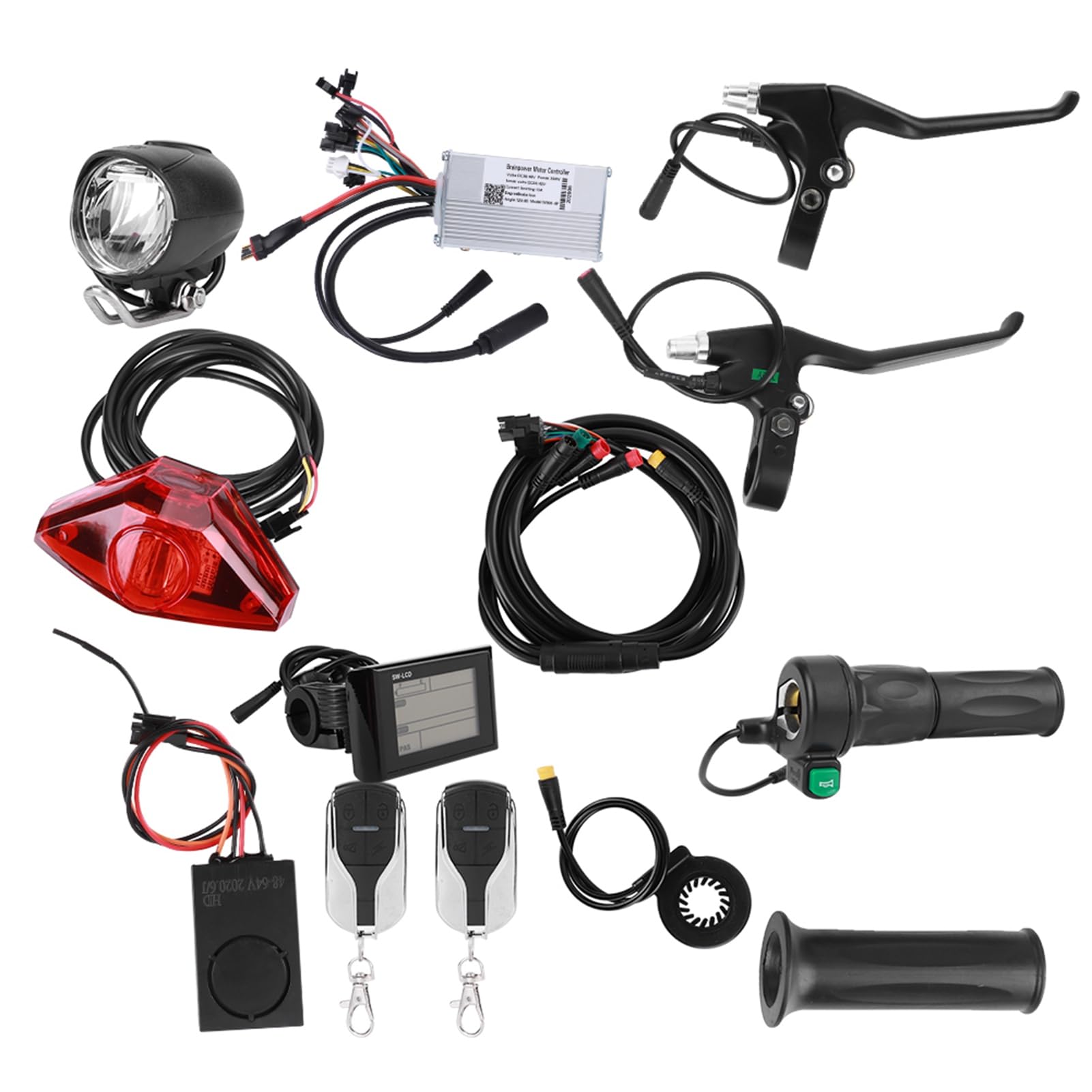 Electric Bike Conversion Kit - Waterproof Ebike Motor Kit with Full Set Accessories for DIY Electric Bicycle Upgrade | Perfect for Commuting, Off-Road & Urban Riding