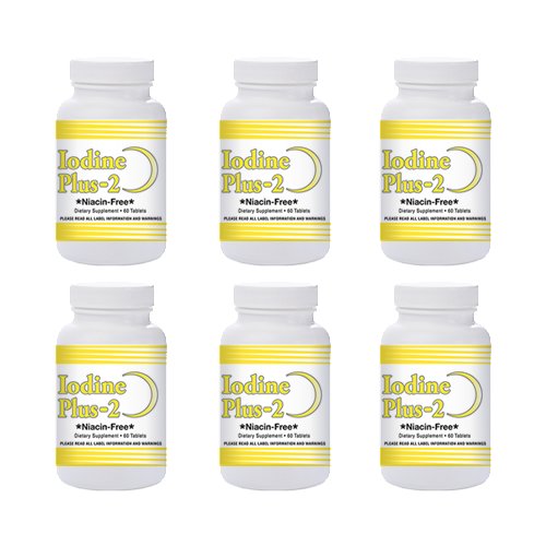 Natural Living Iodine Plus Supplement for Low Thyroid Support - 6 Bottles (180 Capsules) | Thyroid Health Booster for Energy & Metabolism | Perfect for Hypothyroidism & Hashimoto's Diet