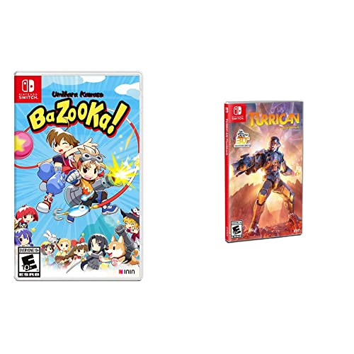 Umihara Kawase Bazooka! & Flashback - Nintendo Switch Games Bundle | Action-Adventure Platformer for Nintendo Switch | Perfect for Retro Gaming Fans & On-the-Go Play