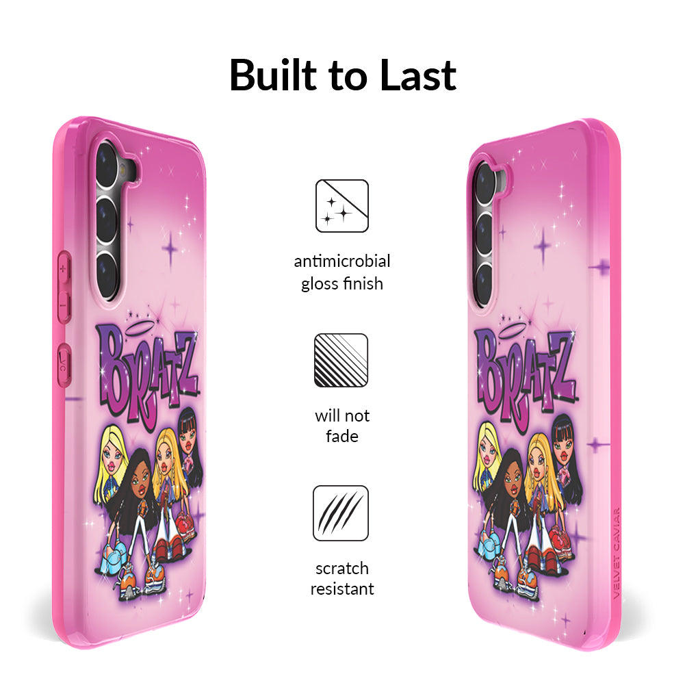 Bratz Airbrush Angelz Samsung Phone Case - Stylish Protective Cover for Samsung Galaxy - Perfect for School, Work, and Everyday Use