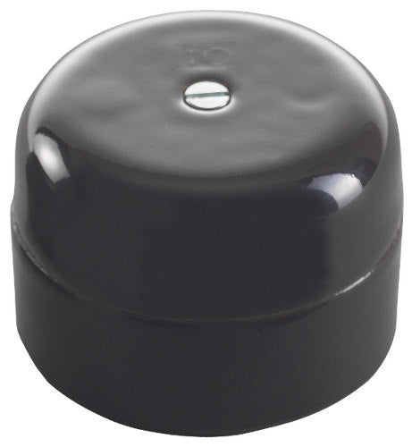 Kulodosa Black Porcelain 50mm Round Plate - Perfect for Dining, Desserts, and Elegant Table Settings