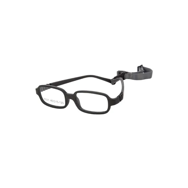 Unbreakable Flexible Kids Glasses with Adjustable Strap for Ages 3-5 Years - 6031 - Perfect for Playtime, Sports & Active Toddlers