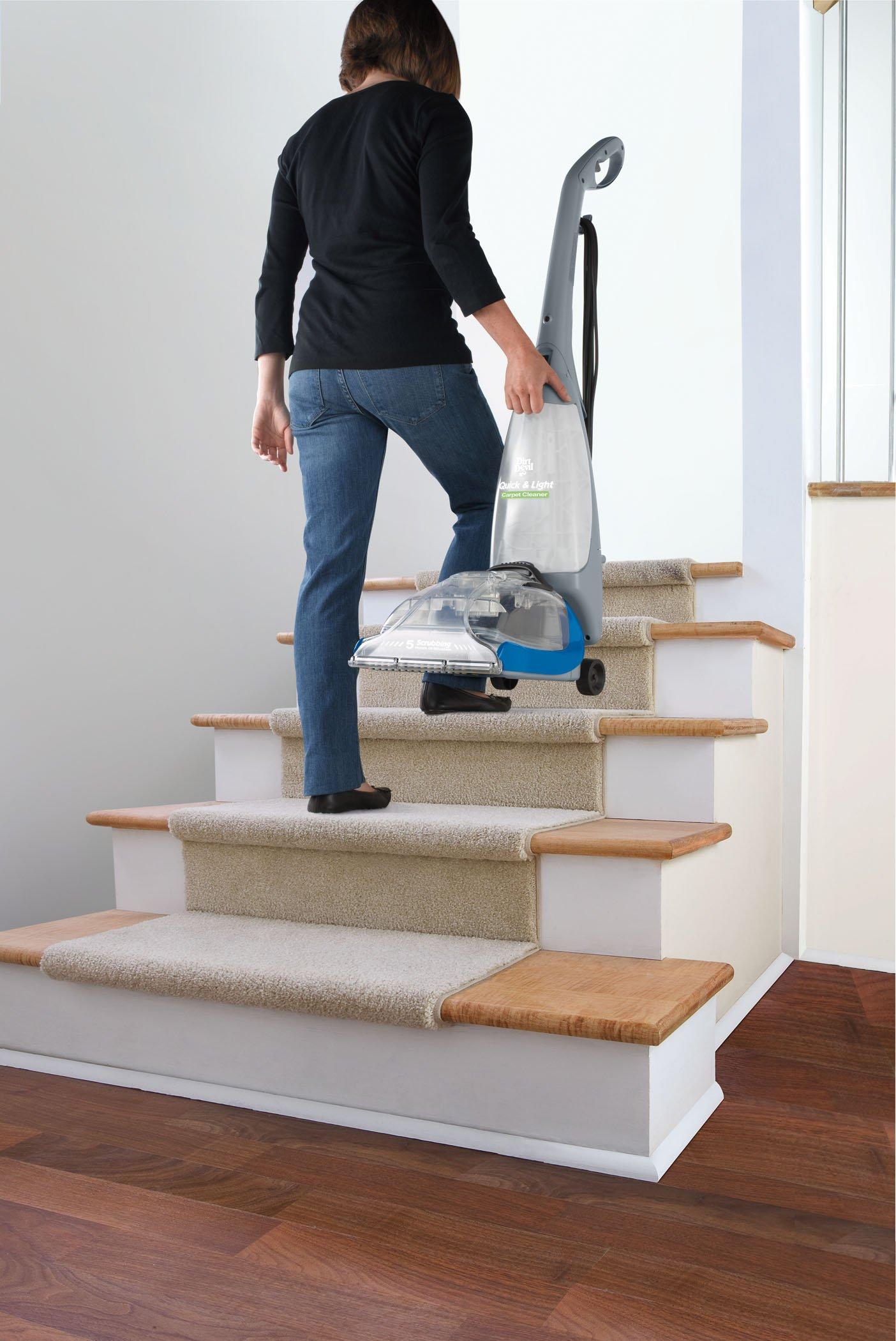 Quick & Light Carpet Cleaner - Portable Deep Cleaning for Home, Pet Stains & High Traffic Areas - Perfect for Living Room, Bedroom & Office Use