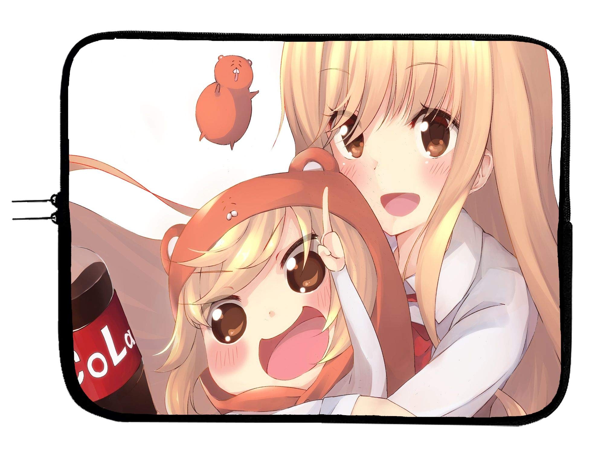 Himouto! Umaru-chan Anime Laptop Sleeve Bag - 15 Inch Notebook Case with Mousepad for Surface, Perfect for School, Work, and Travel