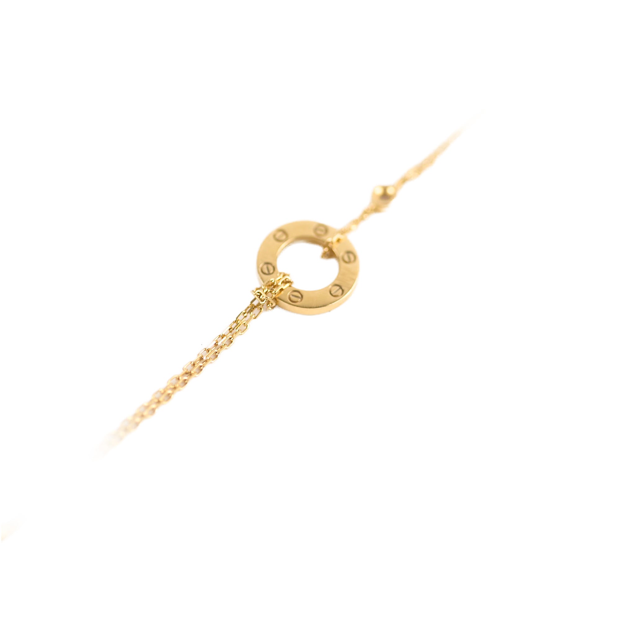 Cartier Love Bracelet with One Diamond in 18K Yellow Gold - Luxury Jewelry Gift for Women, Anniversary & Special Occasions