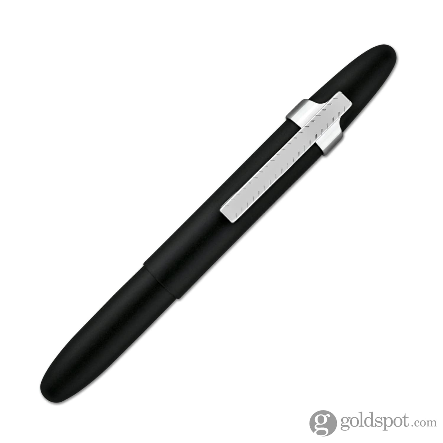 Fisher Space Pen Bullet Ballpoint Pen - Chrome & Matte Black - Compact, Refillable, Pressurized Ink for Writing in Any Condition - Perfect for Outdoor, Travel, and Everyday Carry (EDC)