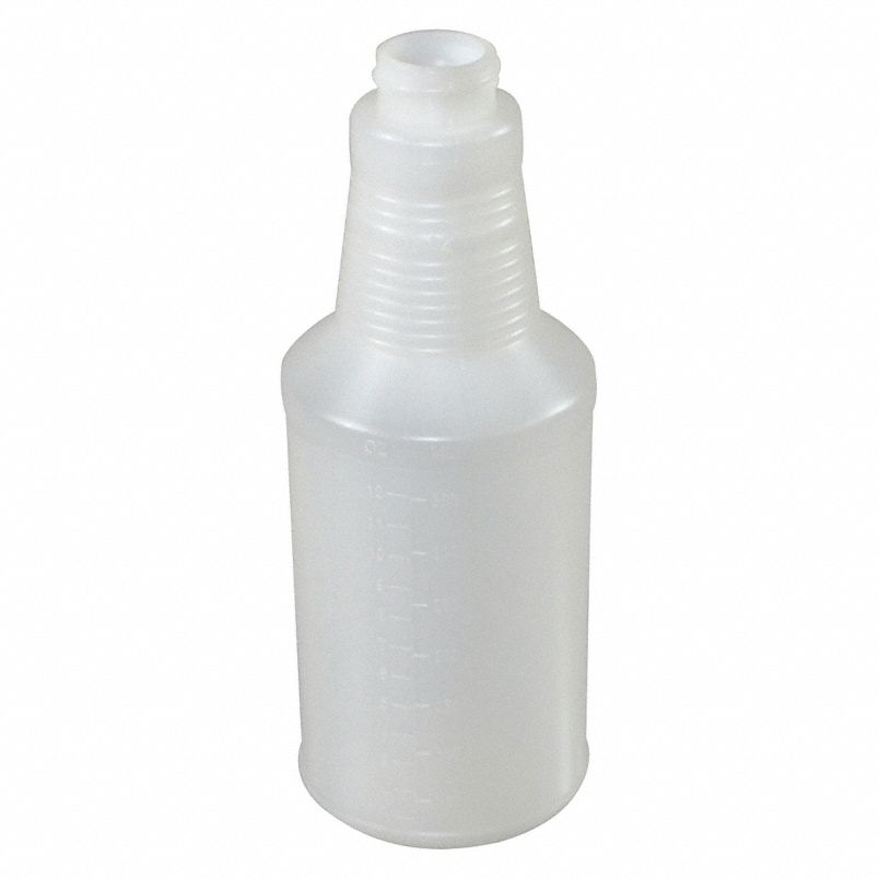 32oz Clear Spray Bottle - 1 Pack - Heavy Duty Plastic Sprayer for Cleaning, Gardening, Hair & Beauty - Refillable & Leak Proof