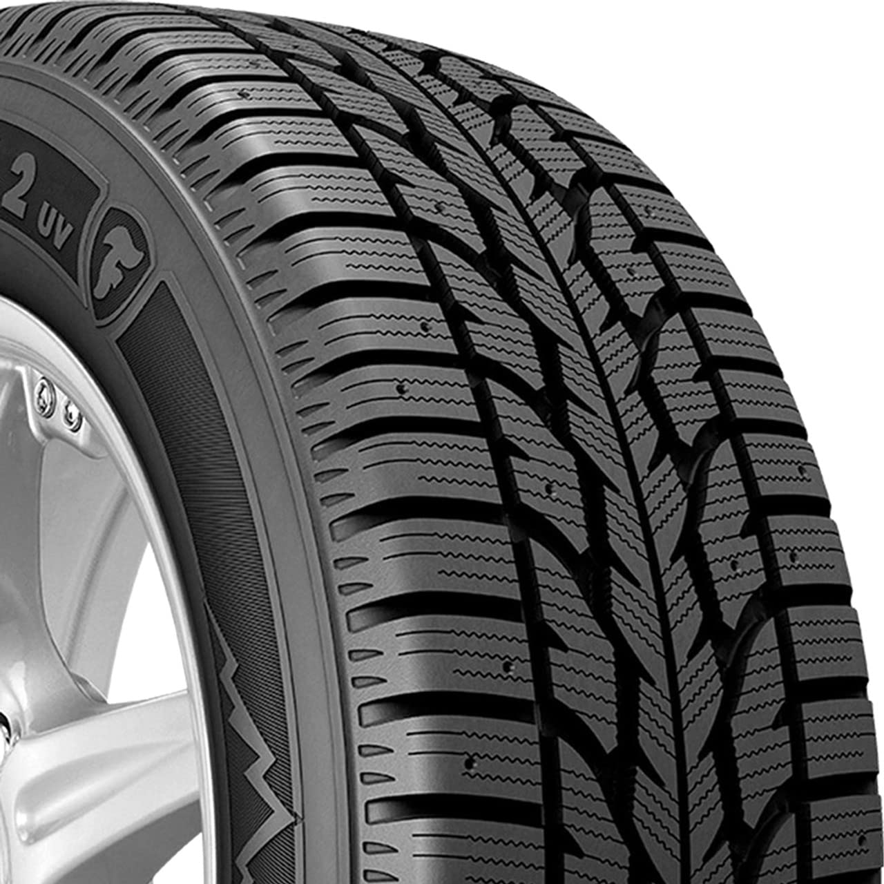 Firestone Winterforce 2 UV Studdable Winter Snow Tire 265/70R16 112S - All-Season Traction for Trucks & SUVs in Snowy & Icy Conditions