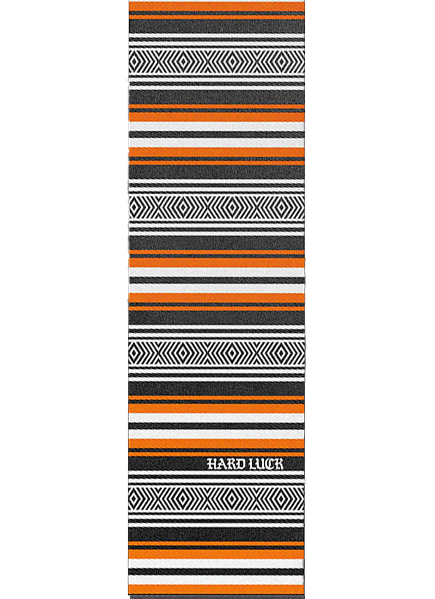 Orange and White