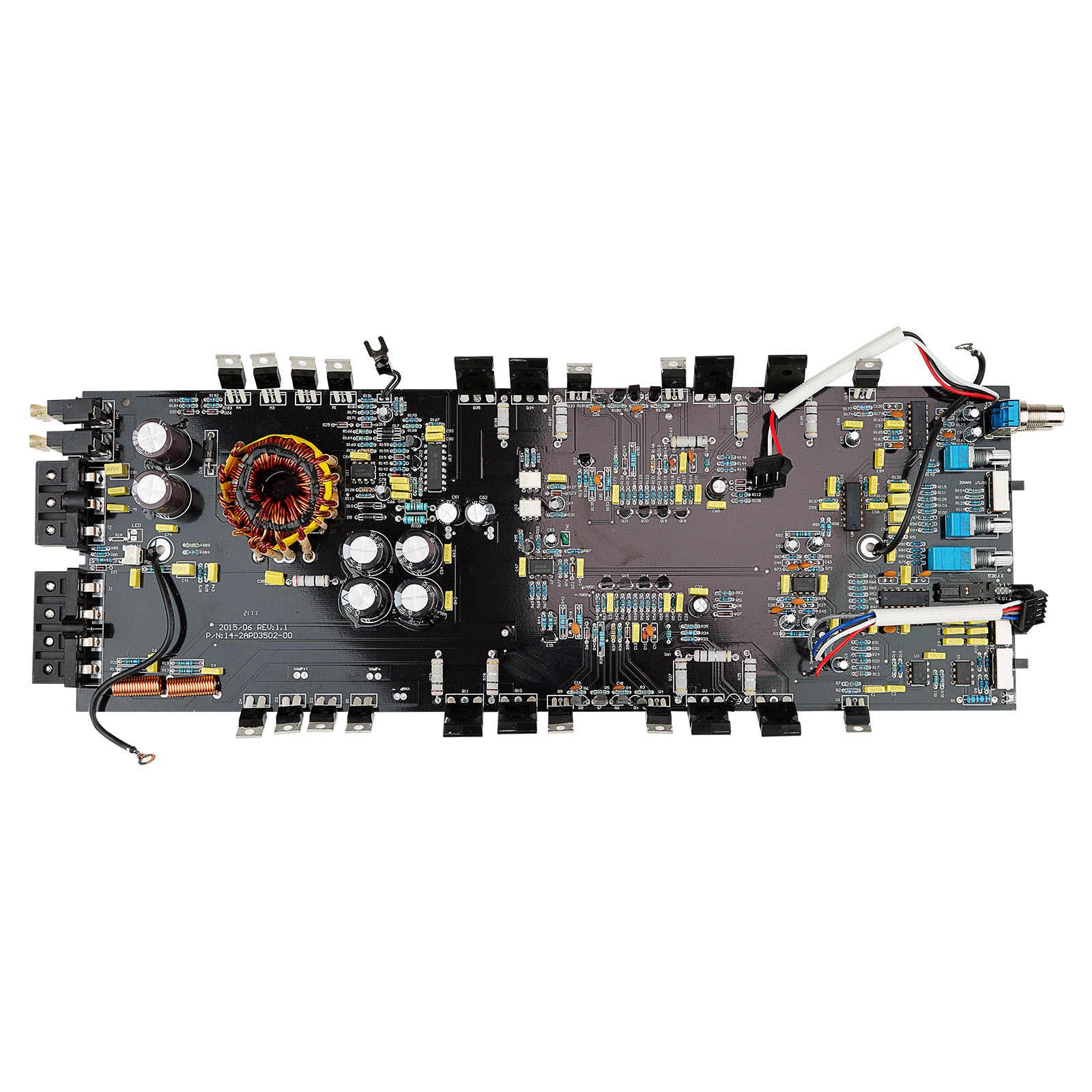 2 Channel Class A/B Mosfet Power Amplifier (APDLO 3502) - High-Performance Audio Amp for Home Theater, Car Audio & Live Sound Systems