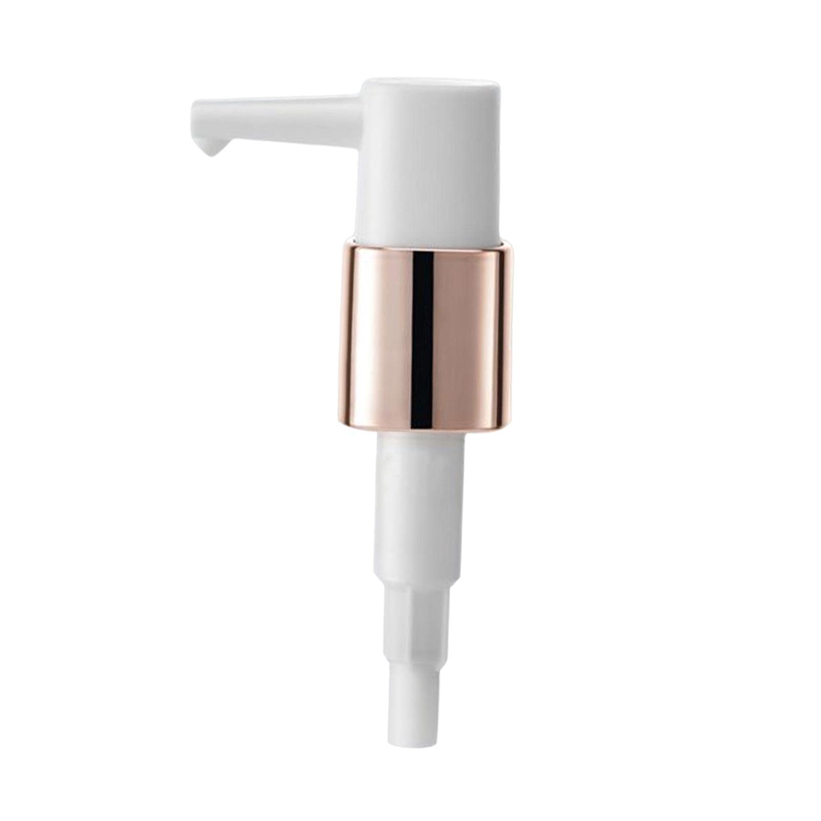 LYLA Sauce Dispenser Pump with Hose - Premium Kitchen Gadget for Olive Oil, Vinegar & Liquids - White Gold Stainless Steel Design - Perfect for Restaurants, Home Kitchens & Salad Bars