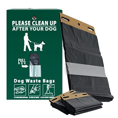 The Sentry® Dog Station - SINGLpul® Header Bag System with 400 Free Waste Bags & 25 Can Liners - Best Selling Pet Waste Station (500,000+ Sold in USA) - Perfect for Parks, Backyards & Dog-Friendly Spaces