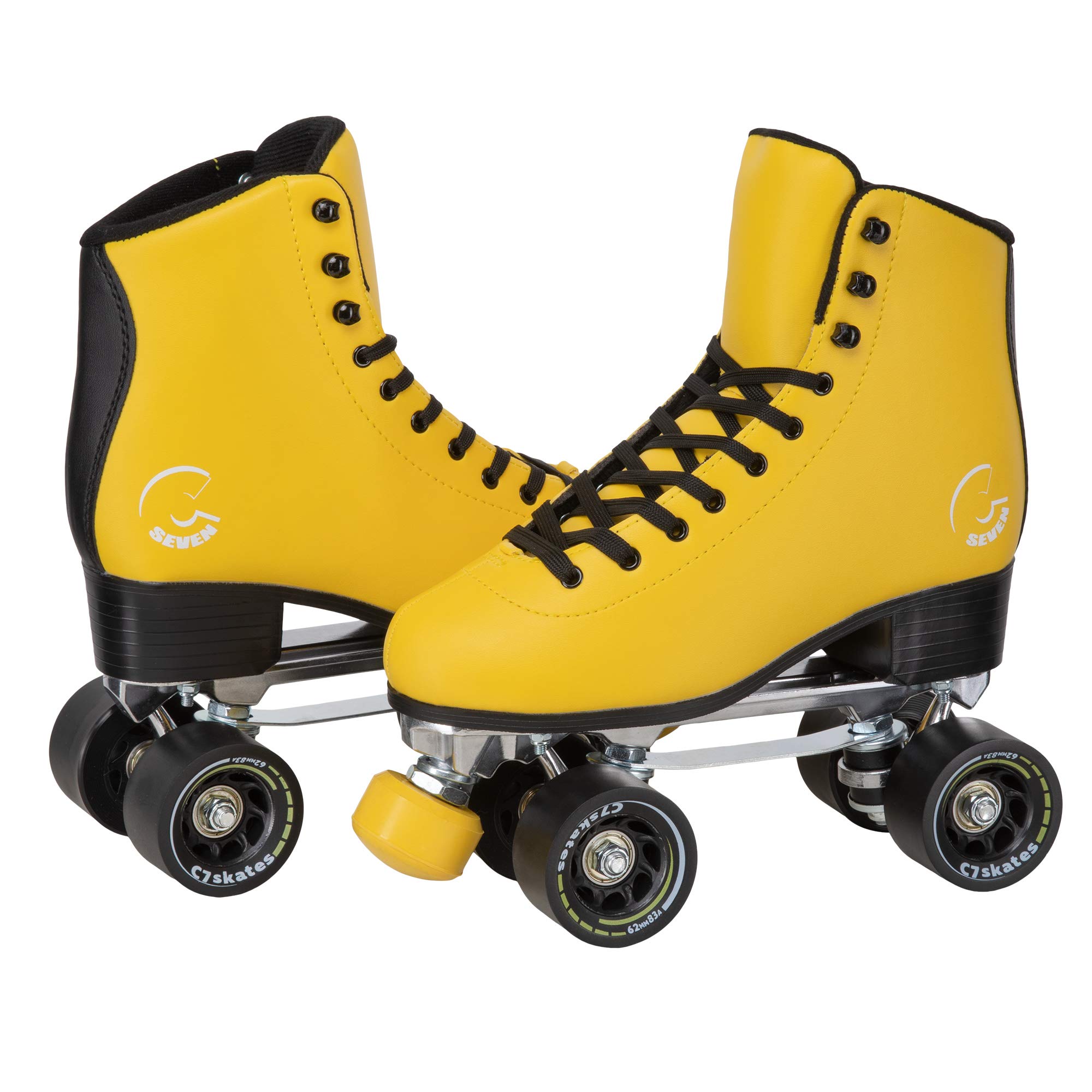 C7 Dark Magic Quad Roller Skates for Outdoor & Rink Skating