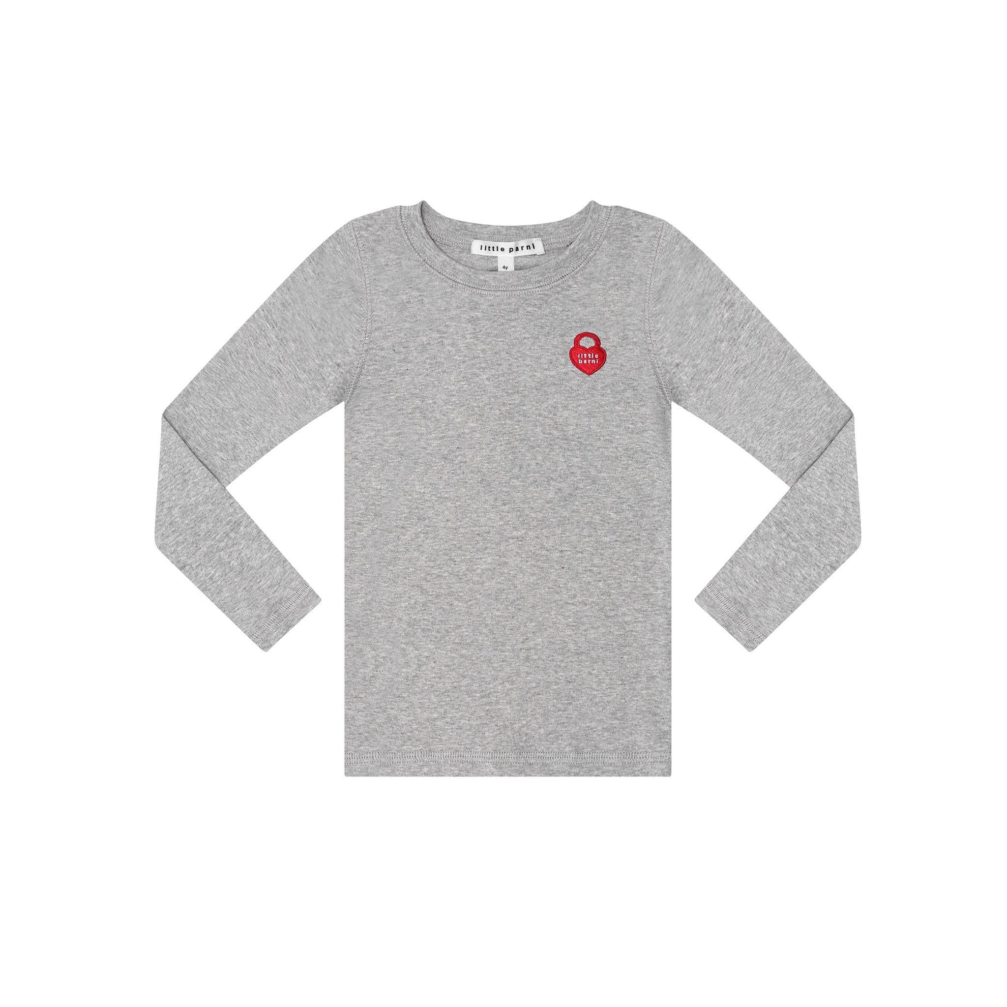 Little Parni Heart Logo T-Shirt - Soft Cotton Casual Tee for Women & Men - Perfect for Everyday Wear, Dates, and Gifting