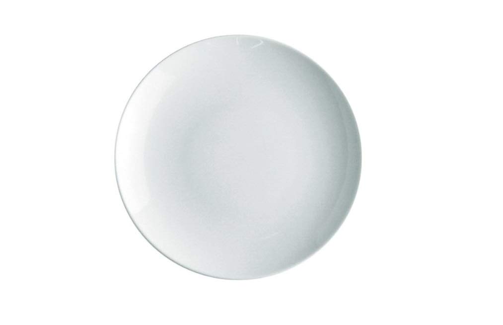 Alessi Mami White Porcelain Dessert Plate - Elegant Small Cake Plate for Afternoon Tea, Dessert Serving, and Party Tableware