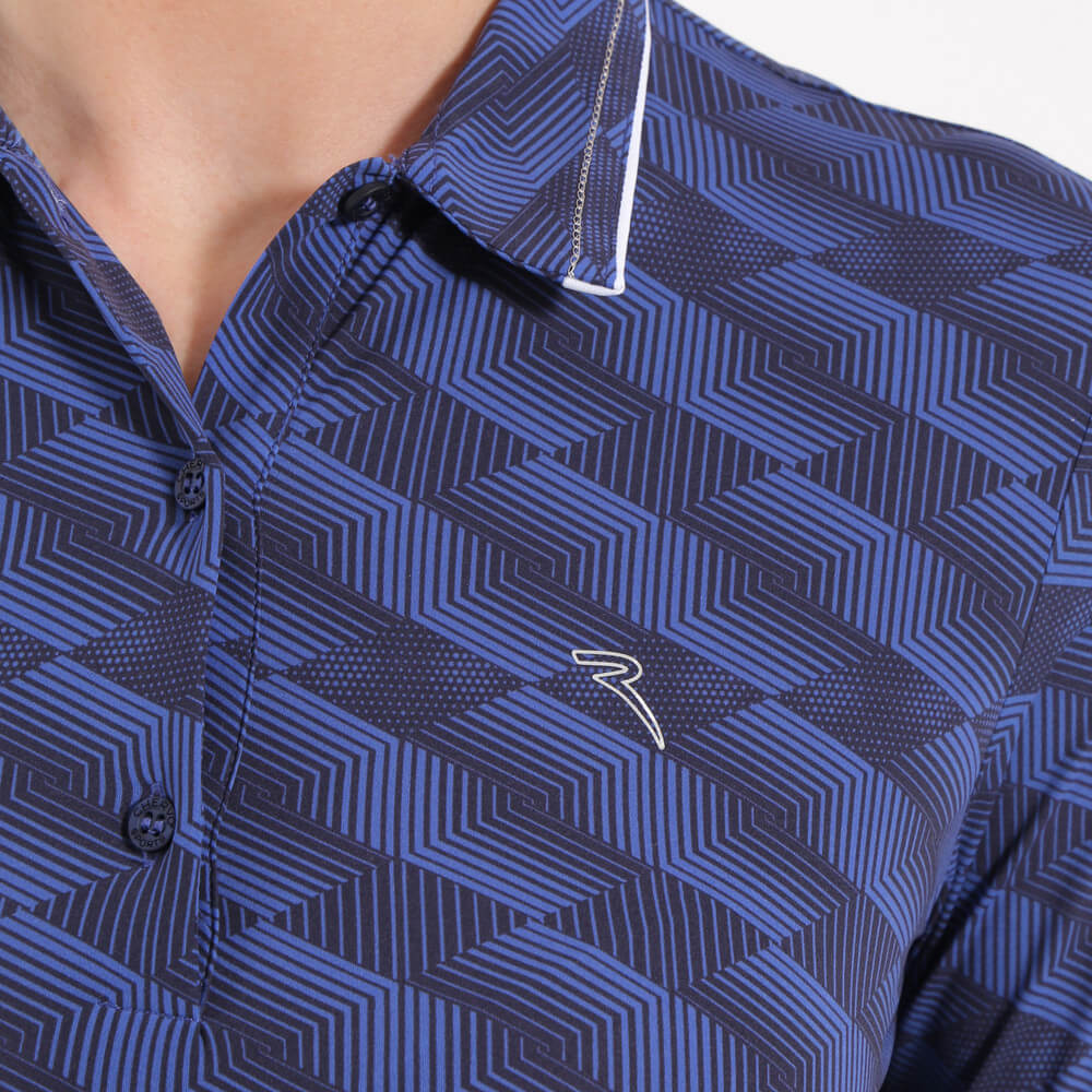APOLIDE NITRO SECOND SKIN POLO Shirt - Men's Slim Fit Performance Golf Polo - Moisture Wicking & Breathable Fabric - Final Sale - Perfect for Golf, Tennis & Casual Wear