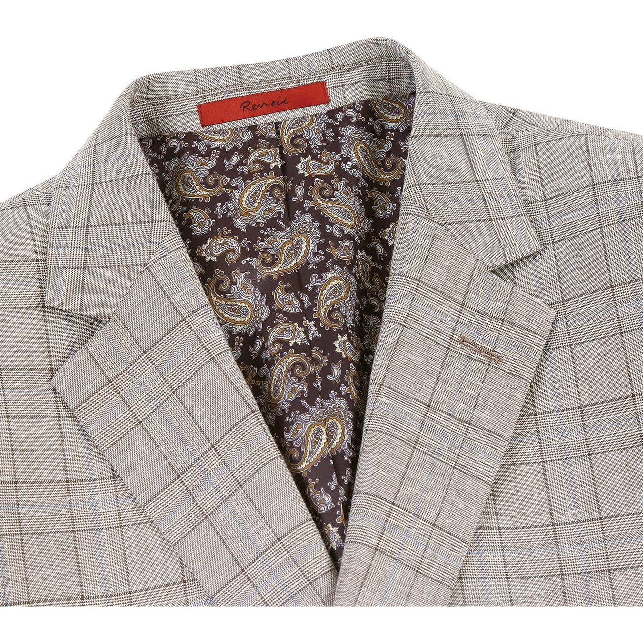 Alessandro Vitello by Renoir New Slim Fit Gray Suit - Size 37 | Premium Business Attire for Weddings, Office & Formal Events