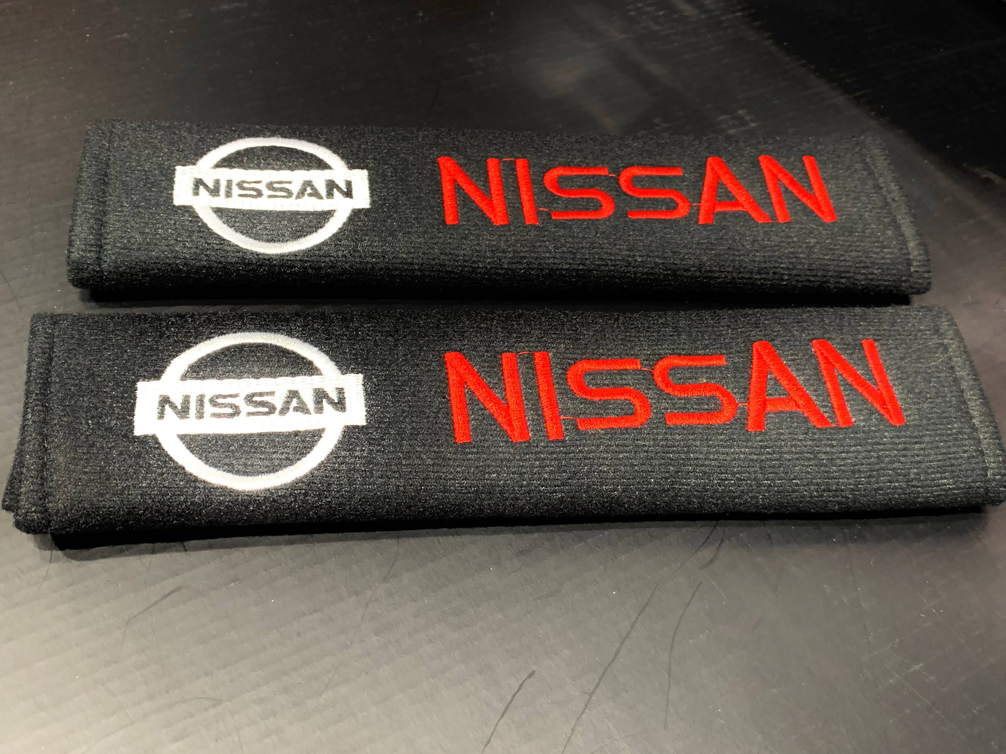 Nissan Nismo Seat Belt Pad Cover Protector - Comfortable Shoulder Pad for Car Seat Belts - Perfect for Long Drives and Road Trips