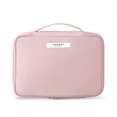 Portable Travel Makeup Bag for Women - Waterproof Cosmetic Organizer with Inner Pouch & Multiple Compartments | Perfect for Vacation, Gym, and Daily Beauty Essentials