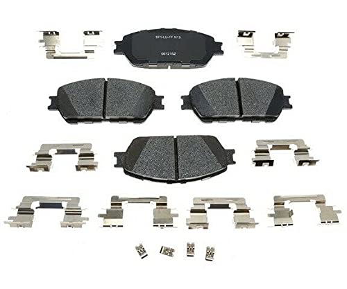 Premium Replacement Brake Pads for Toyota Camry Corolla RAV4 - OEM Quality, Low Noise & Long-Lasting Performance - Perfect for City Driving, Highway Commutes & Daily Use - Ideal for Stop-and-Go Traffic, Family Road Trips & All-Weather Safety - Great for Urban Driving, Emergency Stops & Heavy Traffic Conditions