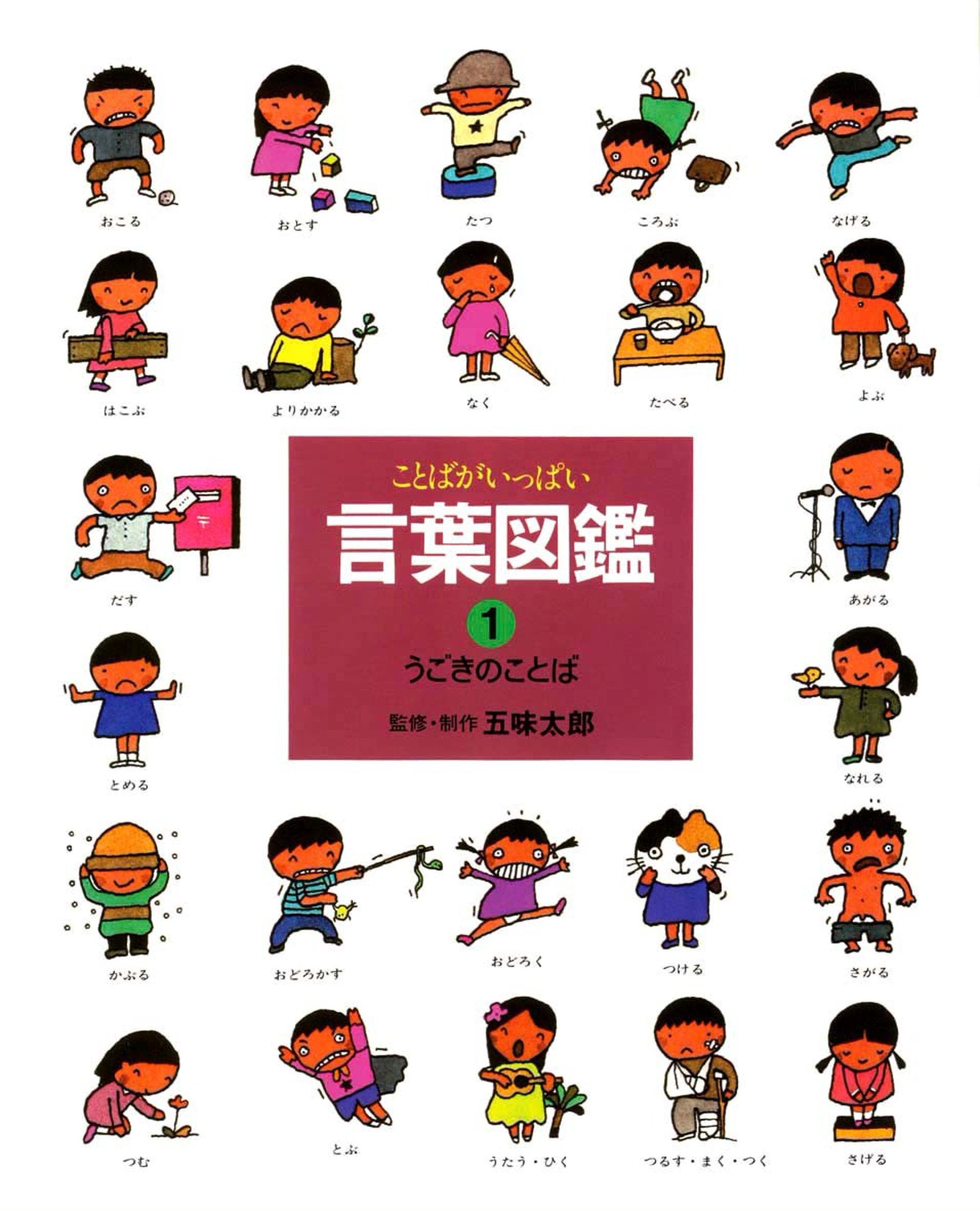 Ugochi No Kotoba (Action Words) - Japanese Language Learning Flashcards for Kids & Beginners - Perfect for Classroom, Homeschooling and Self-Study