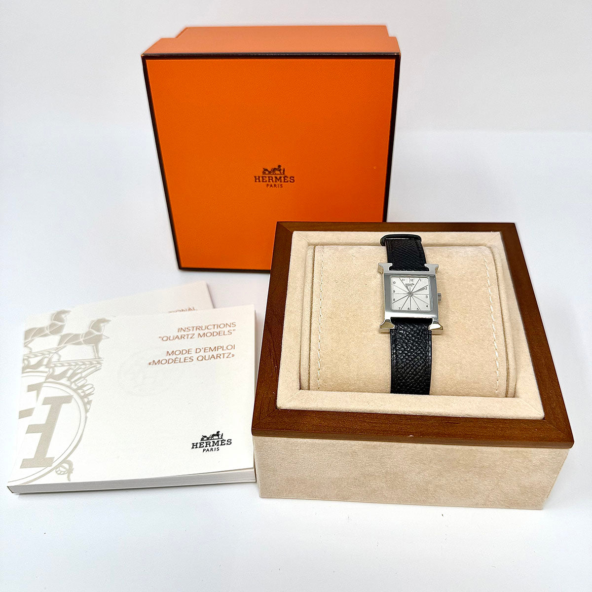 Hermes Heure H Watch for Women & Men - Luxury Swiss Quartz Analog Wristwatch - Perfect for Business, Parties & Everyday Wear
