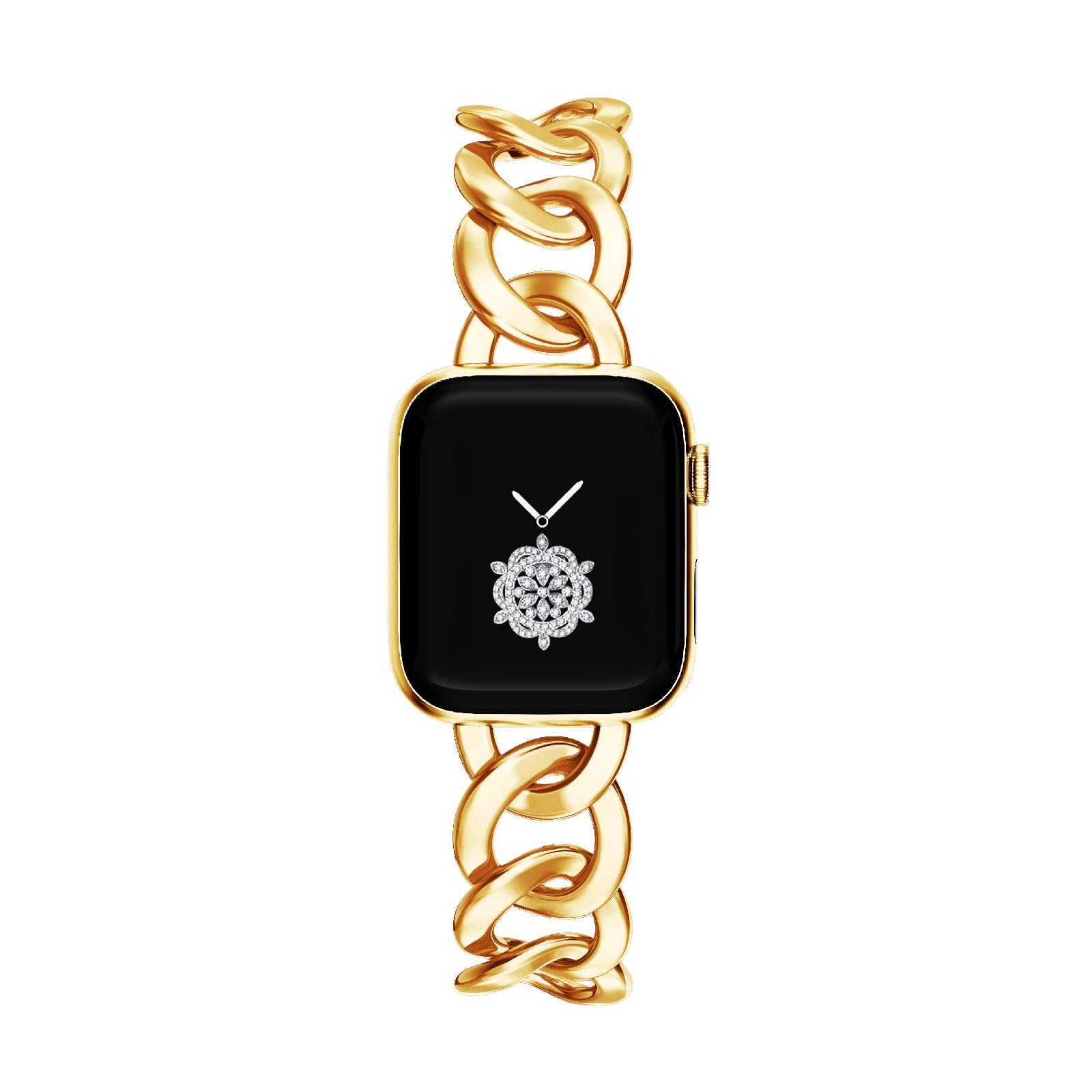 Kolgios 38mm 40mm 41mm 42mm 44mm 45mm 46mm Women's Fashion Smartwatch Band - Compatible with Apple Watch Series 10/9/8/7/6/SE/5/4 & iWatch - Stylish Replacement Bracelet Strap for Women - Perfect Gift for Her - Ideal for Workouts, Office Wear & Everyday Fashion Accessory