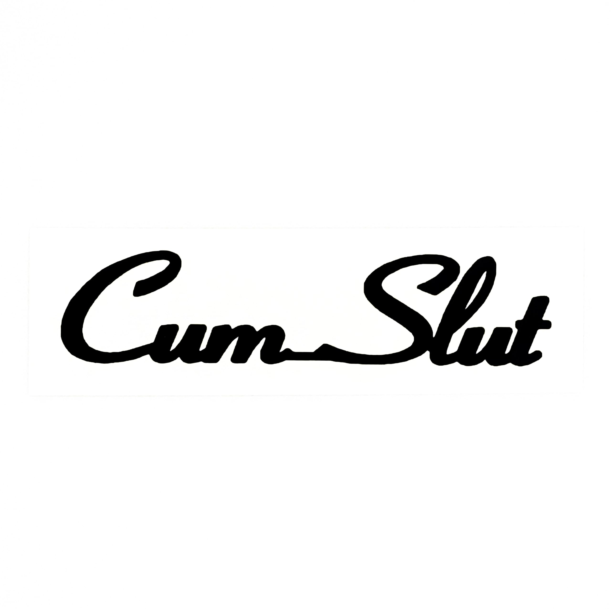 5-Piece CumSlut Temporary Tattoos - Black Lettering Swingers Lifestyle Body Art for Parties, Bachelorette & Adult Events