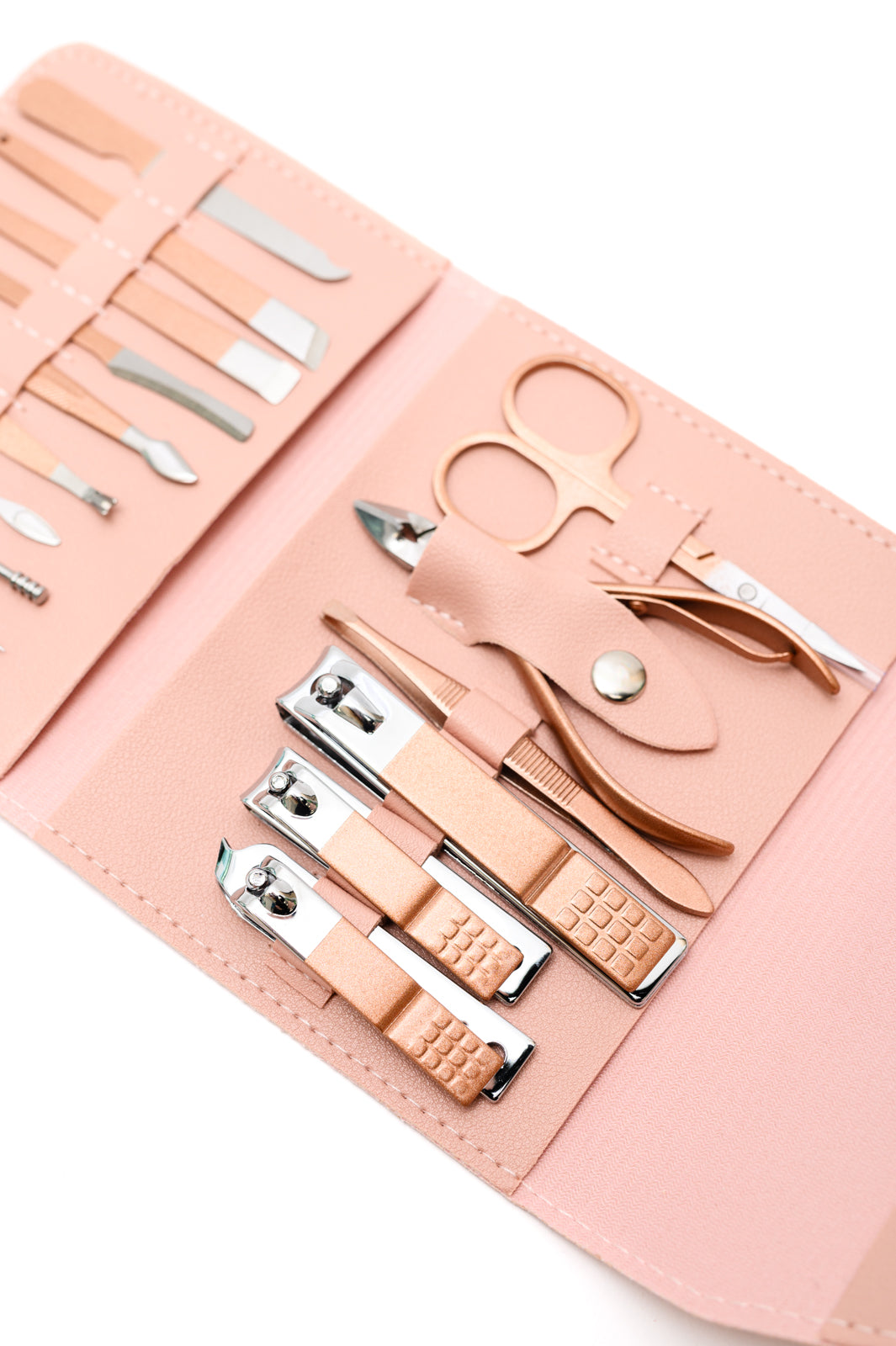 Professional Manicure & Pedicure Kit - 12-Piece Nail Care Set with Stainless Steel Tools for Salon-Quality Results at Home | Perfect for DIY Nail Art, Gifts & Spa Days