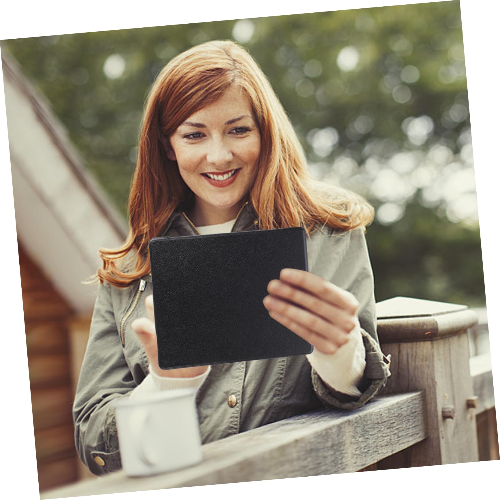 GAROZATION Auto Wake Tablet Case - Premium PU Leather Protective Cover for Ereaders & Tablets - Perfect for Reading, Travel & Daily Use
