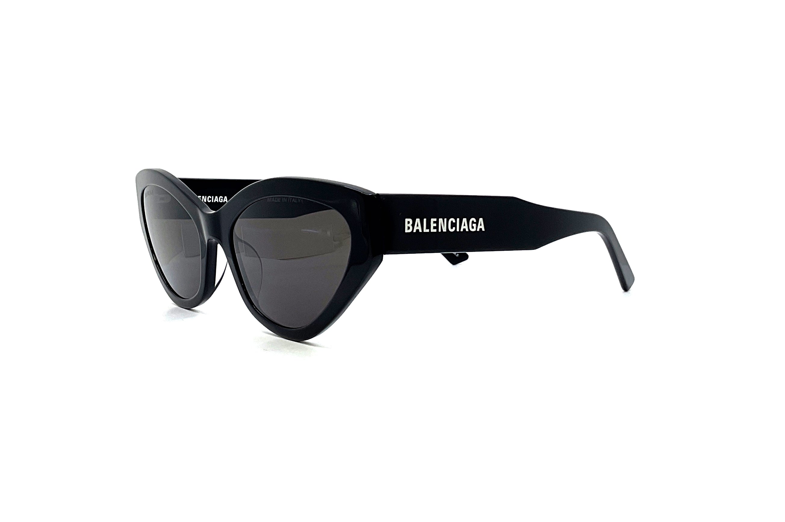 Balenciaga BB0306S Sunglasses (001) Black - Stylish UV Protection for Outdoor Activities & Fashion