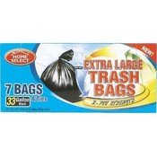 Home Select 33 Gallon Trash Bags - Heavy Duty, Leak Proof, Scented - Perfect for Kitchen, Office & Outdoor Use