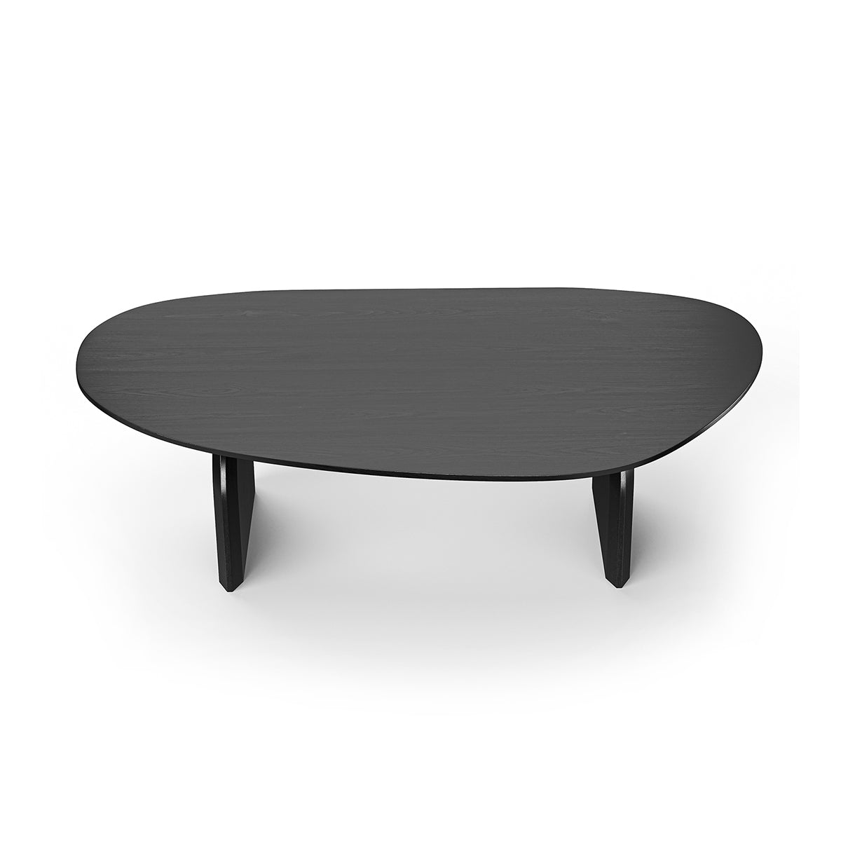 Stylish Oval Oak Coffee Table - Solid Wood Modern Living Room Furniture for Home Decor & Relaxation