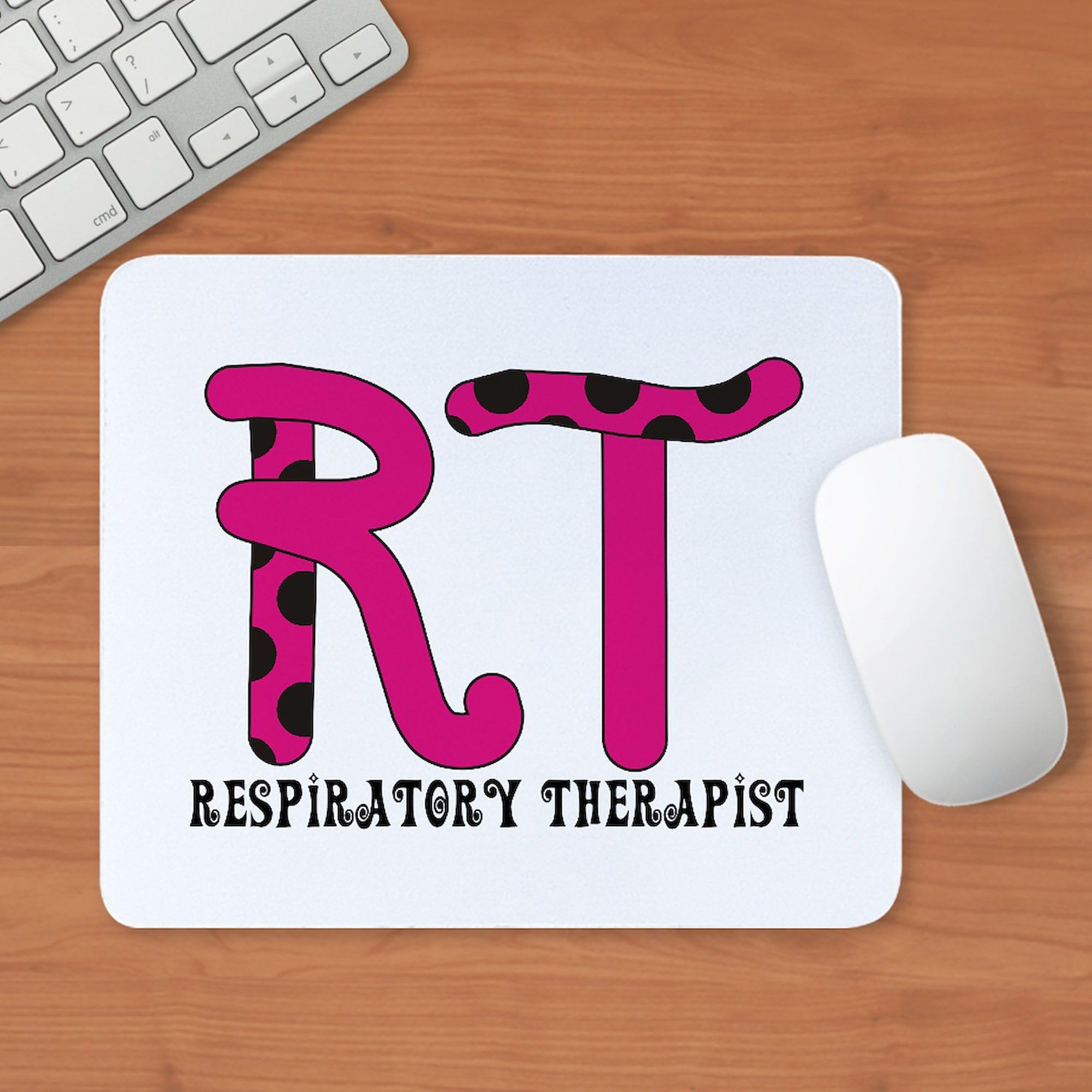 Non-Slip Rubber Gaming Mouse Pad for Respiratory Therapists | XX Size | Perfect for Office, Gaming & Medical Workstations