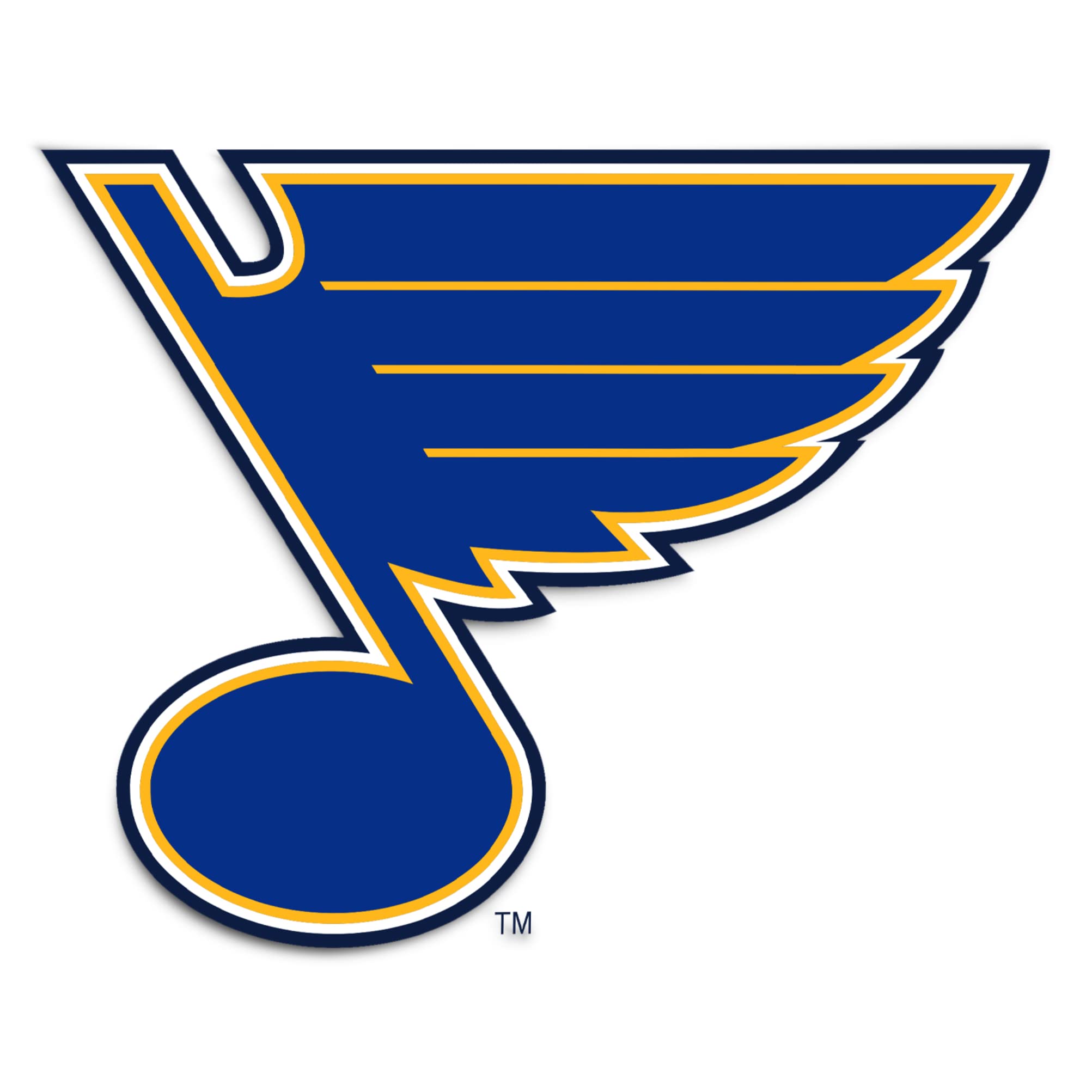 St. Louis Blues NHL Hockey Team Vinyl Decal Sticker - Waterproof Laptop, Car, Water Bottle, Scrapbook Decor - Perfect for Fans & Game Day Accessories