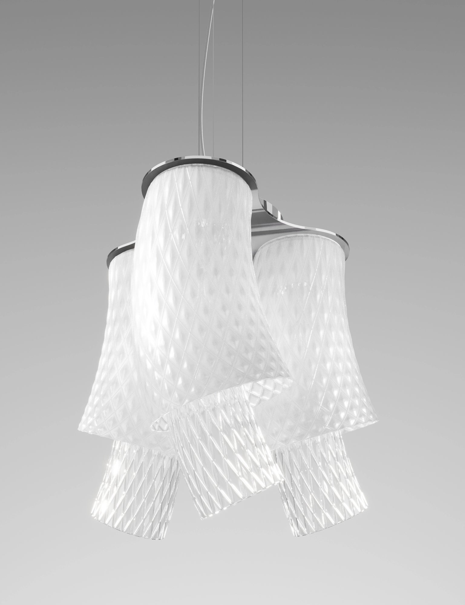 ASSIBA SP 6 Modern Suspension Lamp - Industrial Style Hanging Light Fixture for Kitchen Island, Dining Room, or Living Room Decor