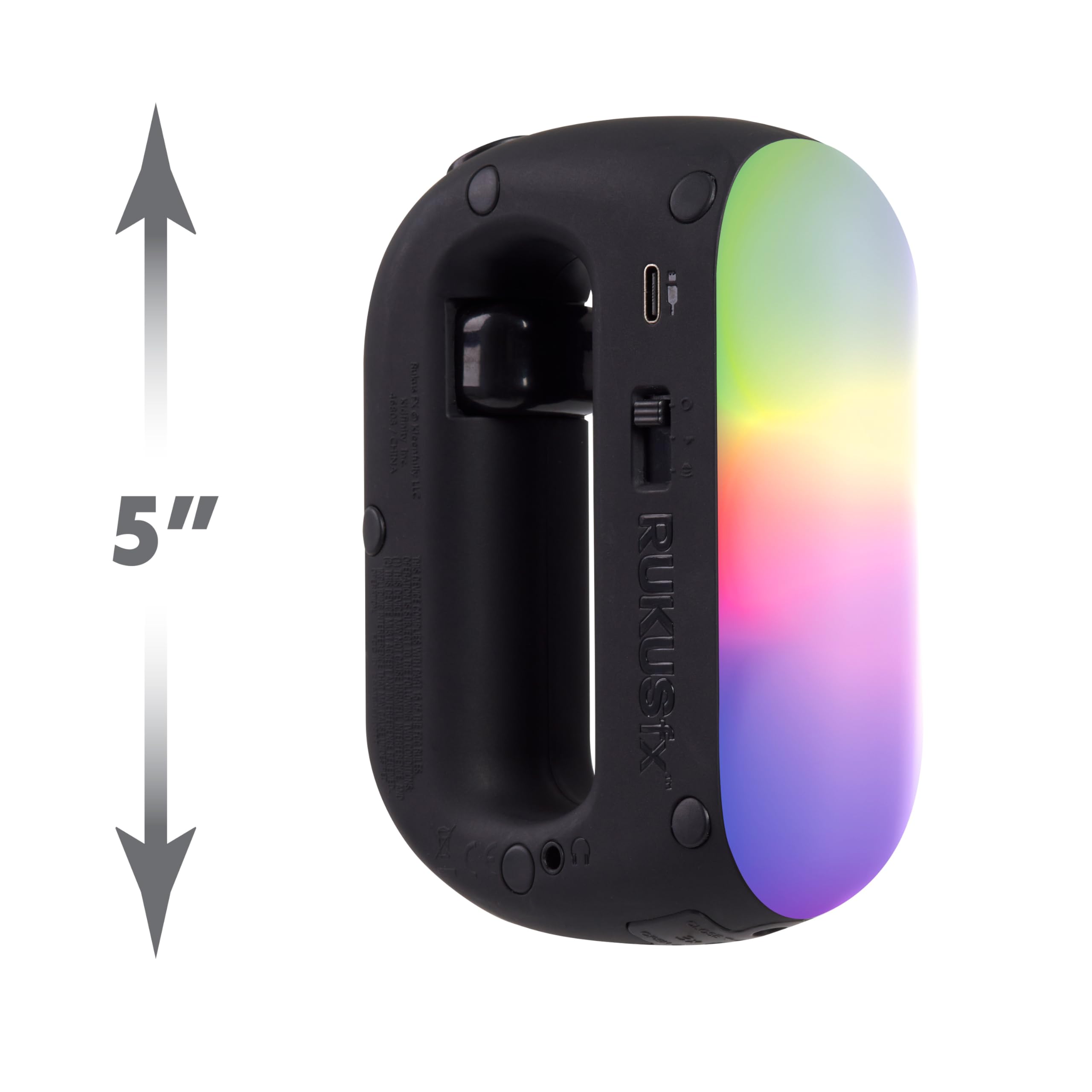 RUKUSfx PRO Motion-Controlled DJ Music Mixer with Gaming Mode - Interactive Light & Sound Effects, Bonus Skin - Best Electronic Toy Gift for Kids Ages 6+ | Perfect for Dance Parties, Gaming Nights & STEM Learning