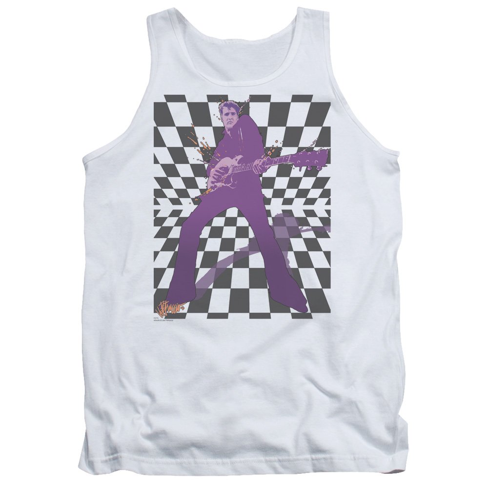 Elvis Presley 'Let's Rock' Unisex Tank Top for Men & Women - Perfect for Concerts, Parties & Casual Wear