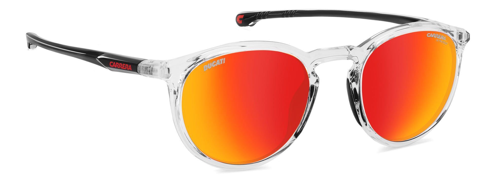 Ducati Carrera CARDUC 035/S Sunglasses - Polarized Motorcycle Riding Glasses for Men & Women - UV Protection for Cycling, Driving, Outdoor Sports & Adventure Activities
