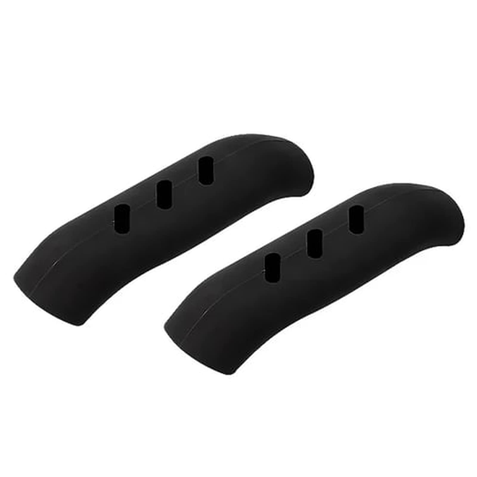 2-Pack Heat-Resistant Silicone Handle Covers for Cast Iron Pans - Non-Slip, Thermal Insulated Grips for Safe Cooking (Black) - Perfect for Grilling, Baking, and Stovetop Use