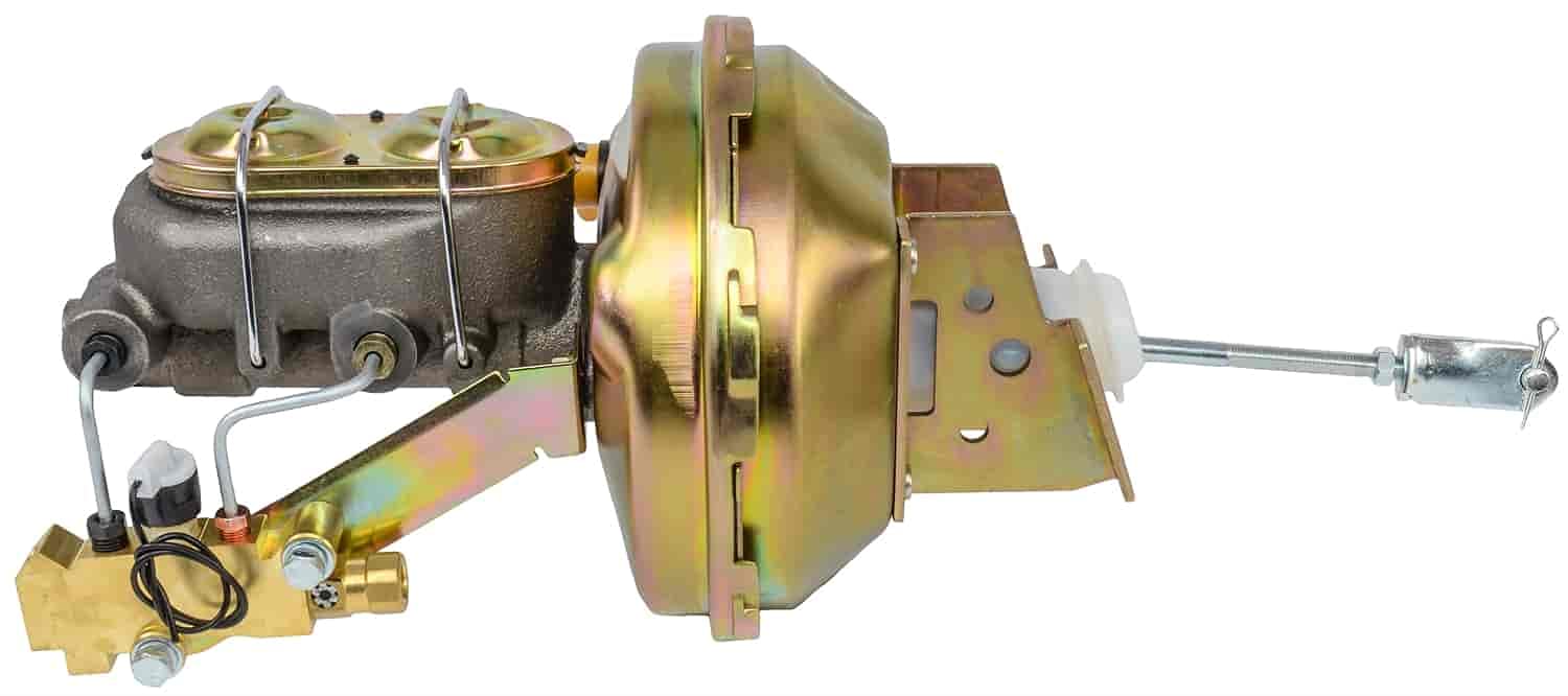 JEGS 630086 Power Brake Conversion Kit for 1964-1972 GM A-Body & F-Body Camaro Firebird - Upgrade Braking Performance for Classic Muscle Cars - Perfect for Restoration Projects and Street Racing