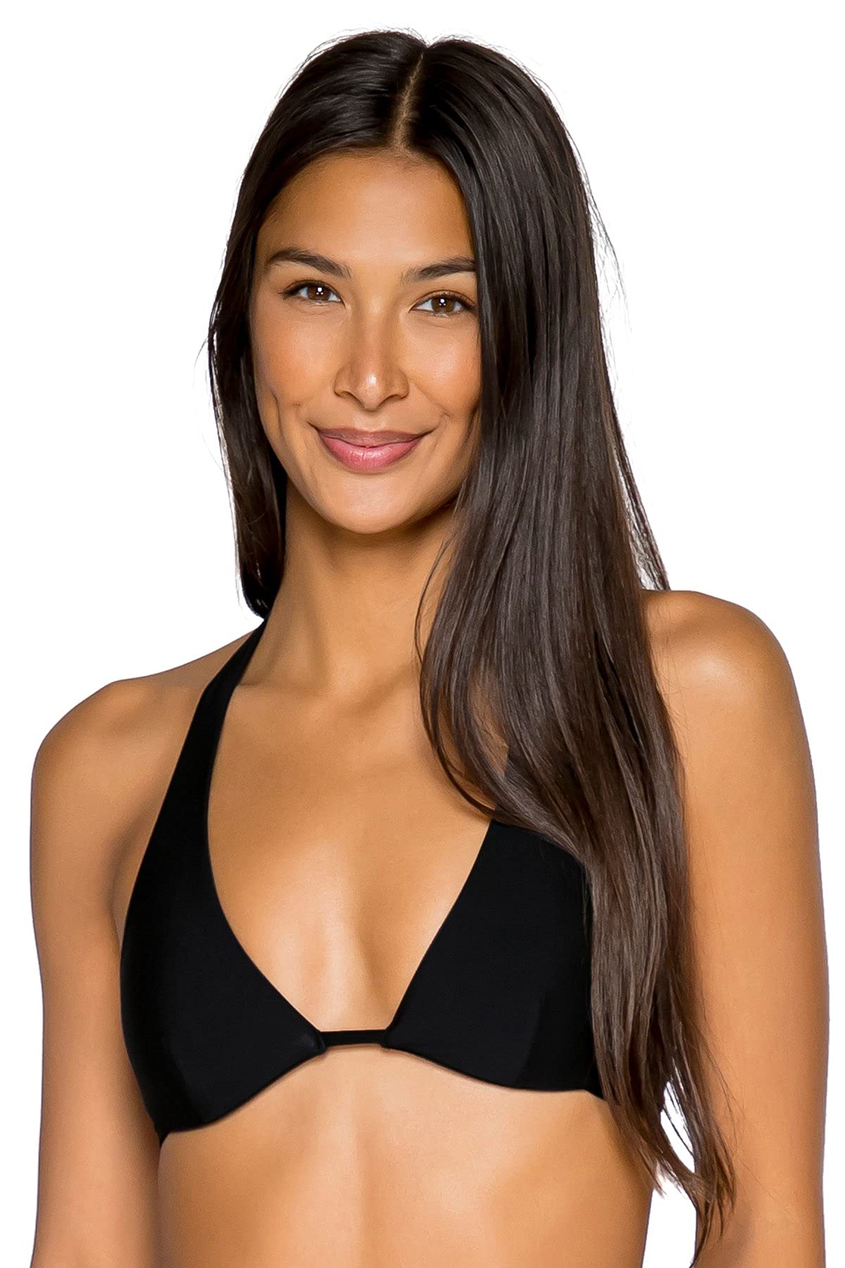 B Swim Hailey Halter Women's Swimsuit Bikini Top - Sexy Adjustable Swimwear for Beach, Pool & Summer Vacations