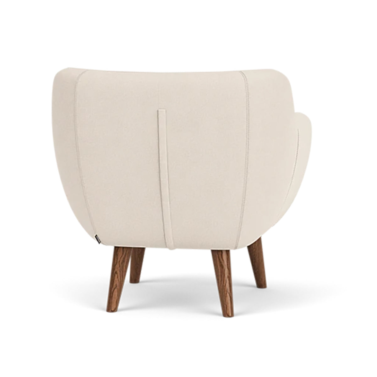 Anne Fabric Armchair - Modern Upholstered Accent Chair for Living Room, Bedroom & Office - Comfortable Lounge Chair with Sturdy Wooden Legs (Perfect for Reading, Relaxing & Home Decor)