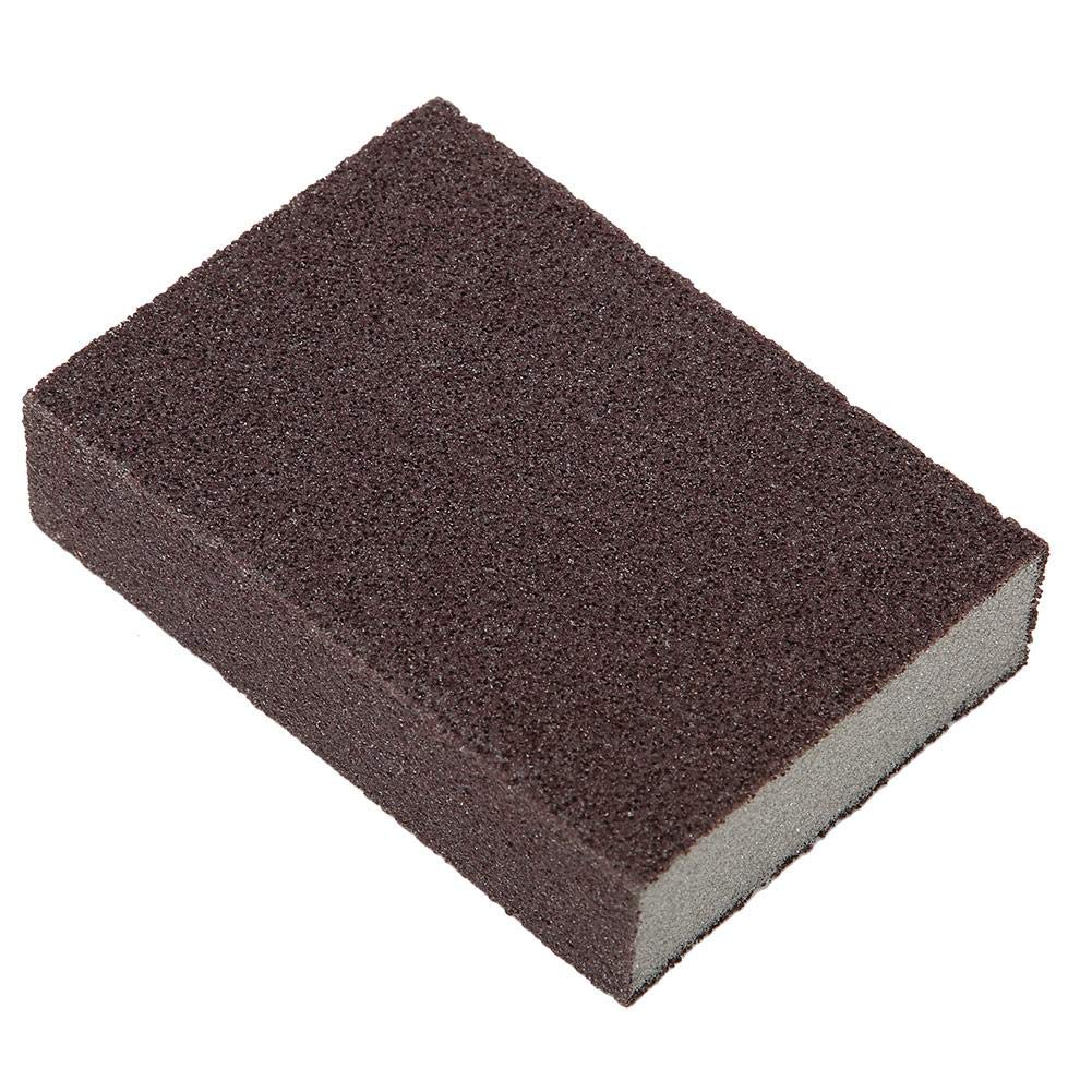 5-Pack Portable Emery Sponge Brushes - Rust & Stain Remover for Kitchen, Bathroom, Cookware - Heavy Duty Cleaning Tool for Pots, Pans, Sinks & More (Perfect for Removing Tough Stains, Rust Marks & Grease)