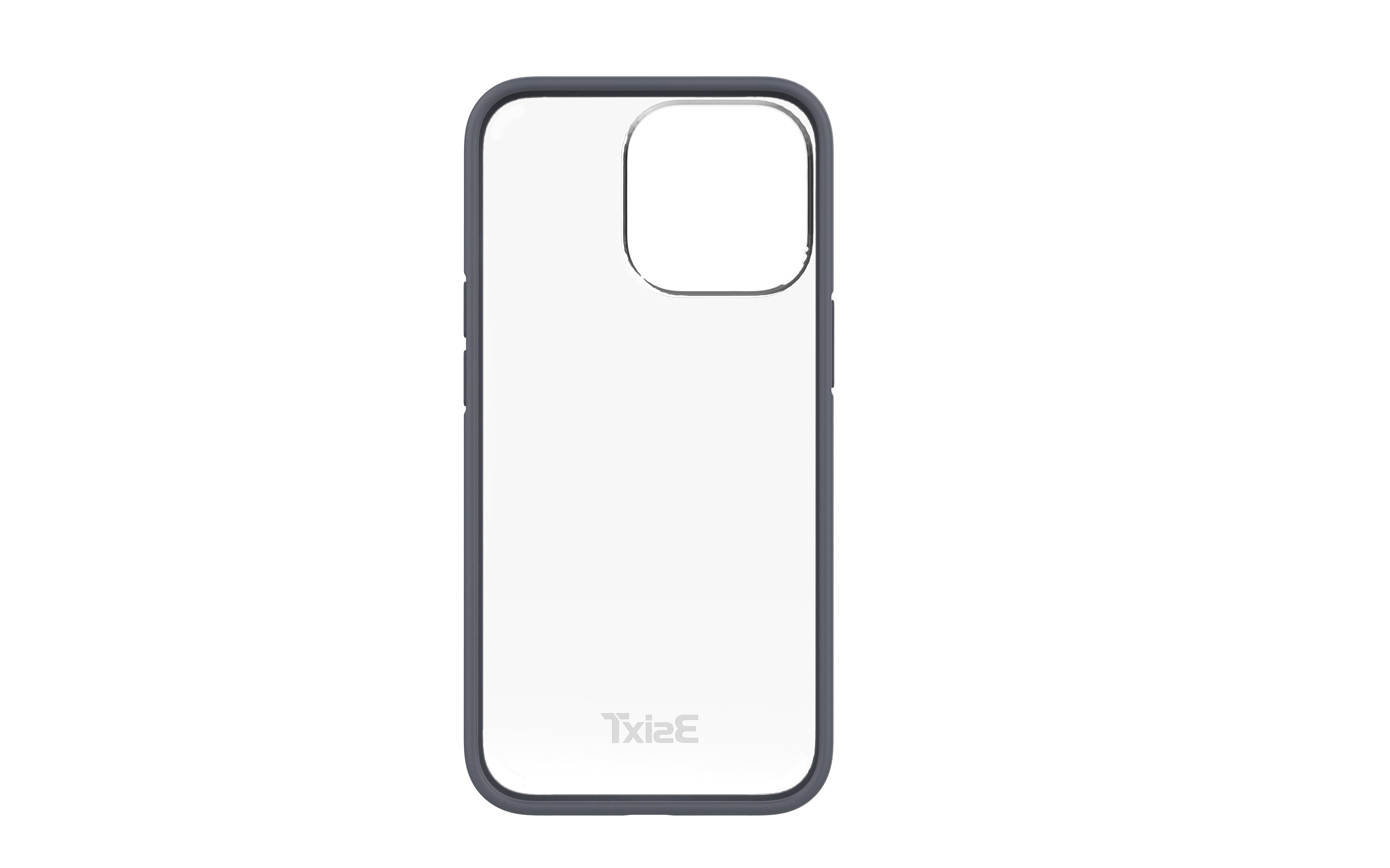 3sixT BioFlex iPhone 13 Pro Max Shockproof Case - Clear/Grey Bumper Cover | Ultra Protection for Drops & Scratches | Perfect for Outdoor, Work & Daily Use