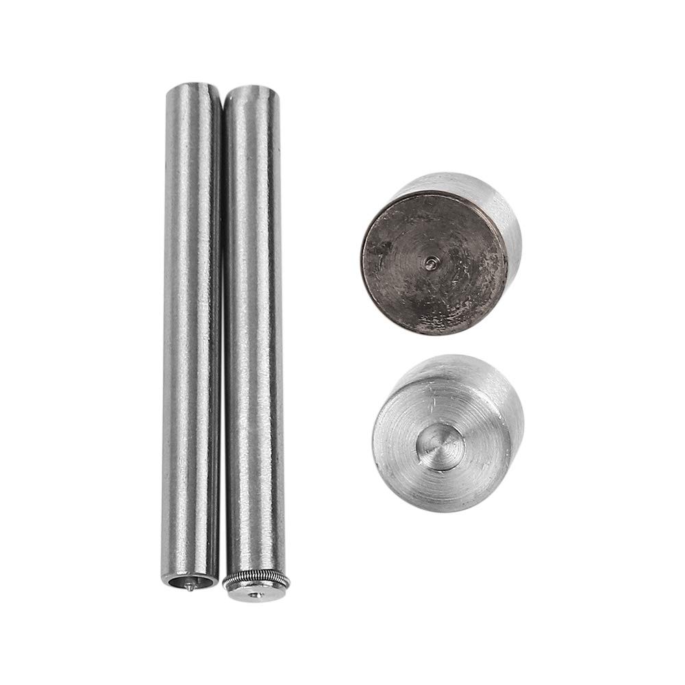 WUTA Professional Leather Craft Tool Kit - 8mm Snap Fastener Installation Set (4pcs) for Leatherworking, DIY Projects, Handbag & Wallet Repair | Perfect for Leather Crafters, Shoemakers & DIY Enthusiasts