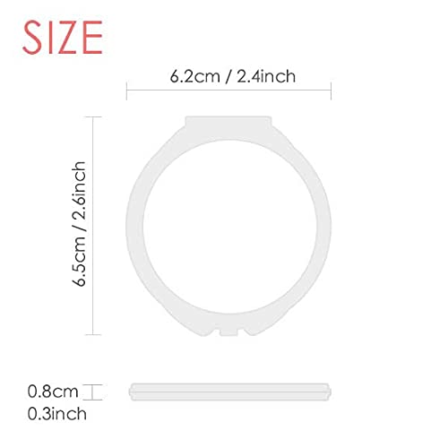 Chiang Kai-shek Memorial Hall Compact Mirror - Portable Round Travel Mirror for Makeup & Touch-ups