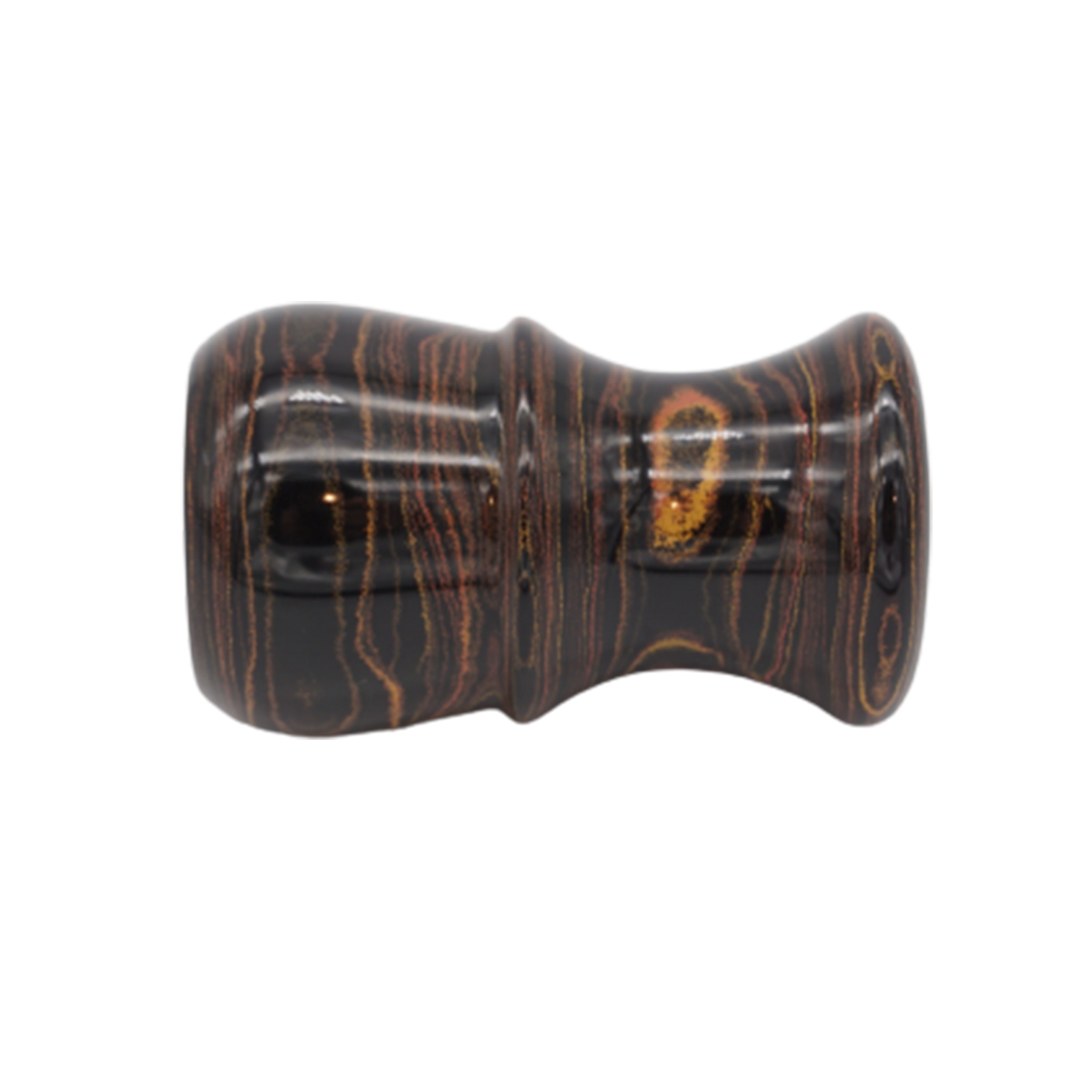 Premium Honey Ebonite Handmade Shaving Brush Handle - Fits 24mm & 26mm Knots - Perfect for Wet Shaving & Grooming Gifts for Men